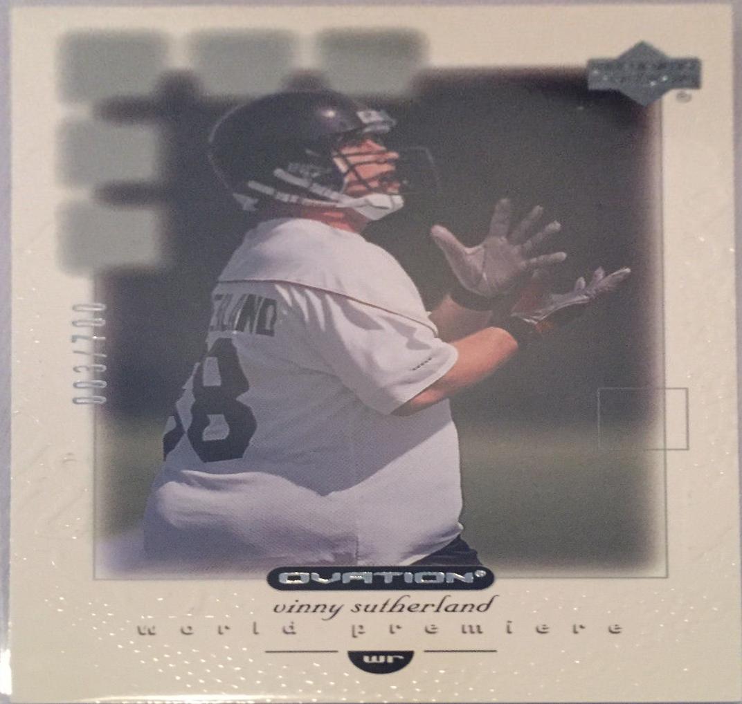 Vinny Sutherland [Black & White Rookies] #113