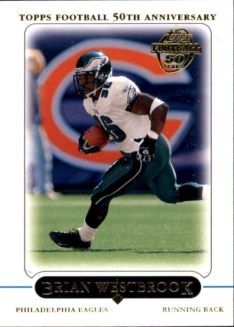 Brian Westbrook #1 Football Cards 2005 Topps