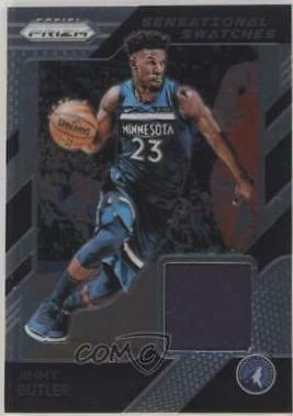 Jimmy Butler #25 Basketball Cards 2018 Panini Prizm Sensational Swatches