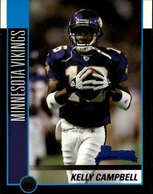 Kelly Campbell #193 Football Cards 2002 Bowman