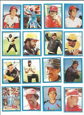 Keith Hernandez #92 Baseball Cards 1982 O Pee Chee Stickers