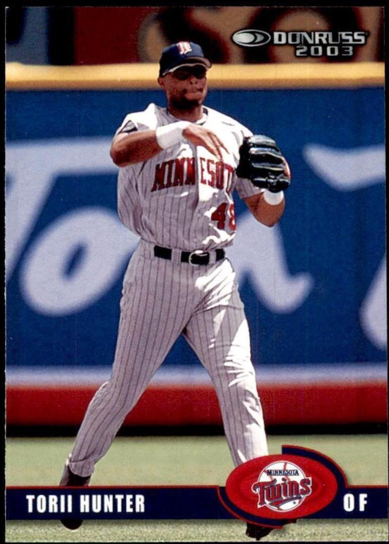 Torii Hunter #143 2003 Donruss Baseball