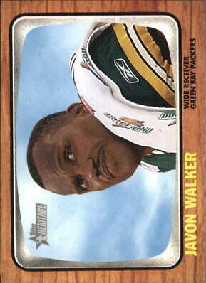 Javon Walker #2 Football Cards 2005 Topps Heritage
