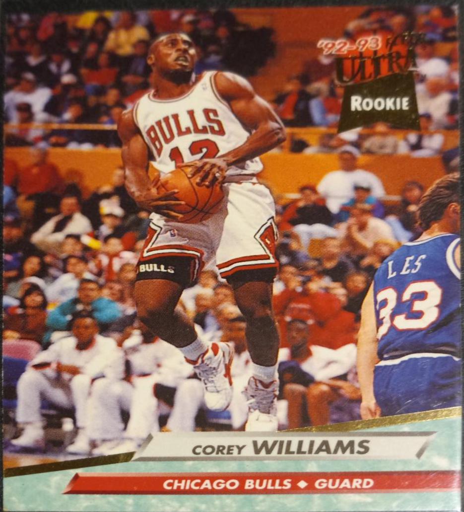 Corey Williams #238 Basketball Cards 1992 Ultra