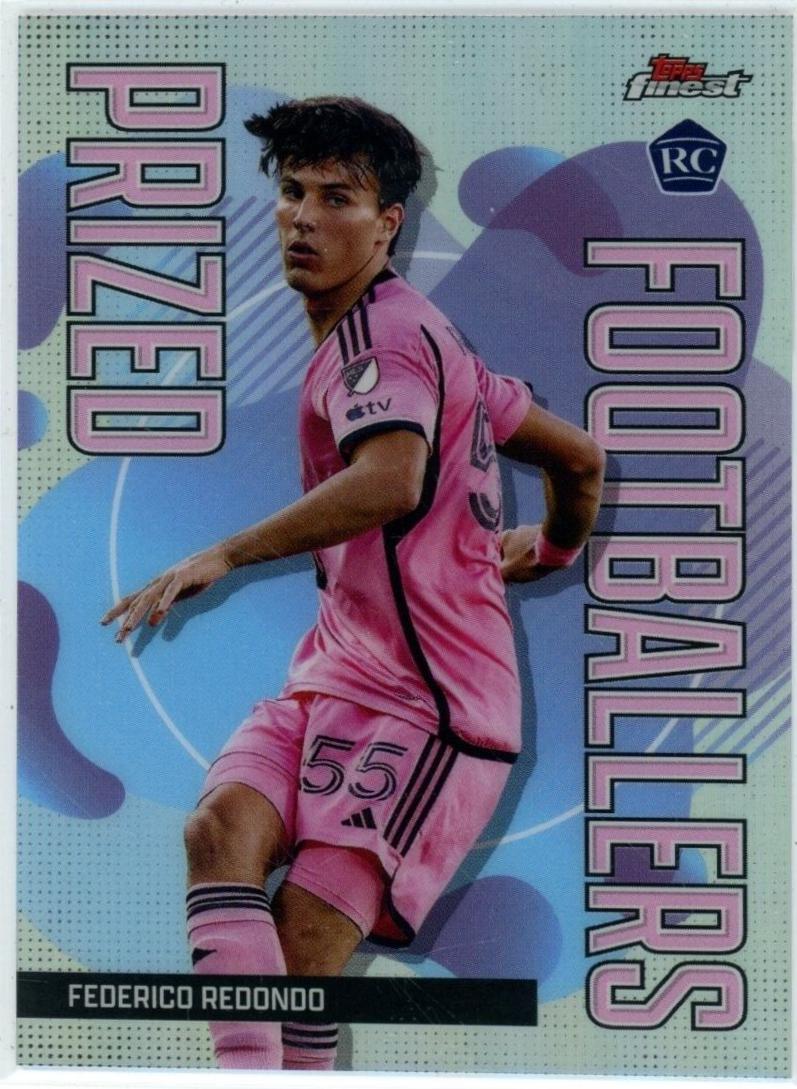 Federico Redondo #PF-18 Soccer Cards 2024 Topps Finest MLS Prized Footballers