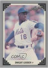 Dwight Gooden #7 Baseball Cards 1991 Leaf Preview Prices