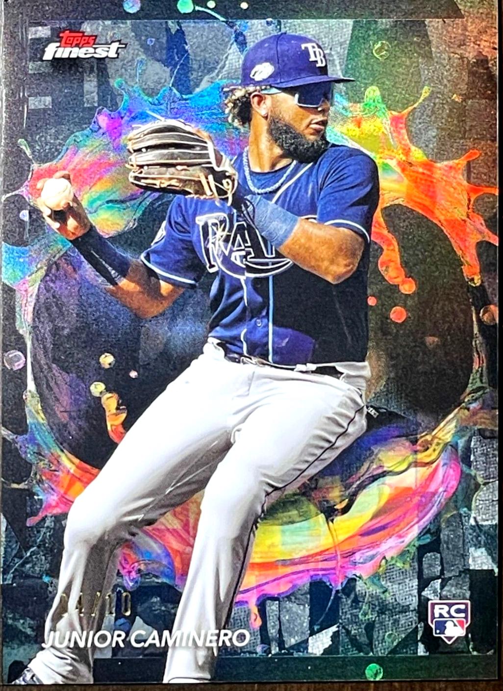 Junior Caminero [Black Refractor] #203