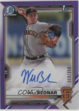 Will Bednar [Purple Refractor] #CDA-WB