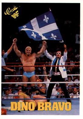 Dino Bravo #31 Wrestling Cards 1990 Classic WWF