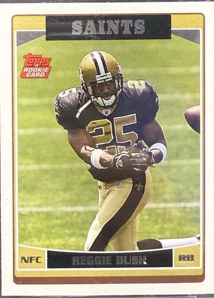 Reggie Bush #359 Football Cards 2006 Topps