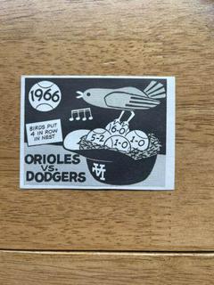 Orioles VS Dodgers