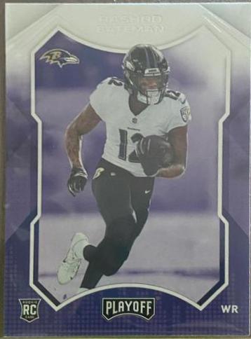 Rashod Bateman #213 Football Cards 2021 Panini Playoff