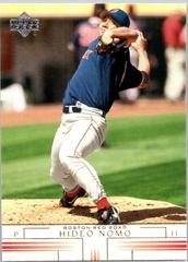 Hideo Nomo #165 Baseball Cards 2002 Upper Deck Prices