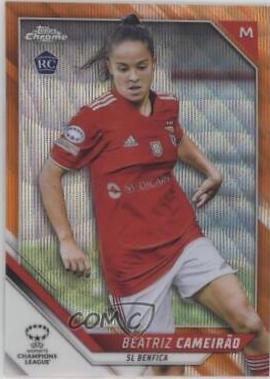 Beatriz Cameirao #37 Soccer Cards 2021 Topps Chrome UEFA Women’s Champions League