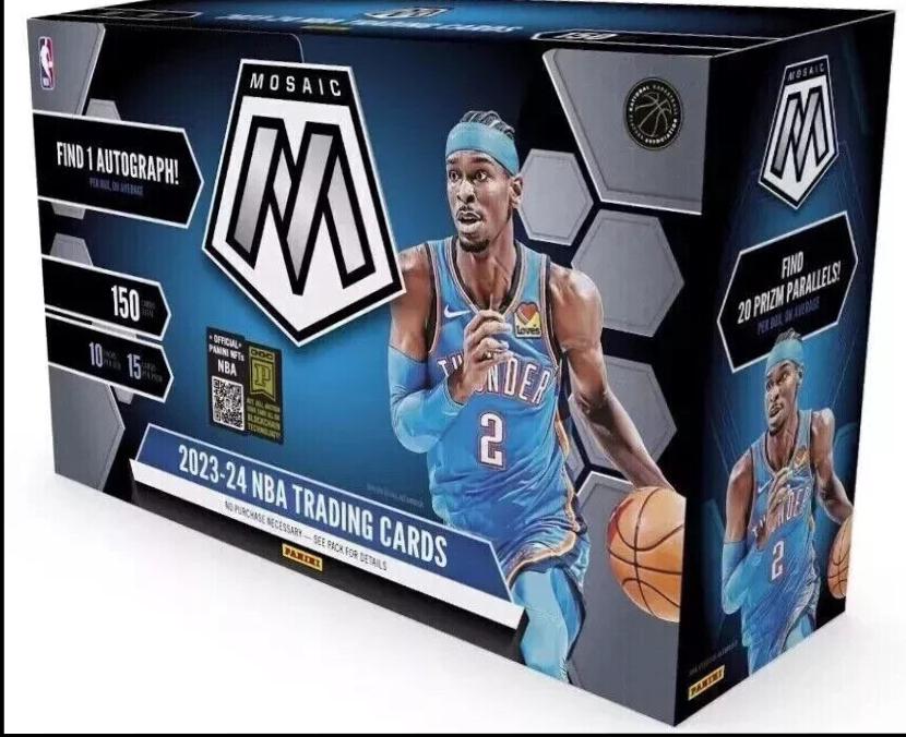 Hobby Box Basketball Cards 2023 Panini Mosaic