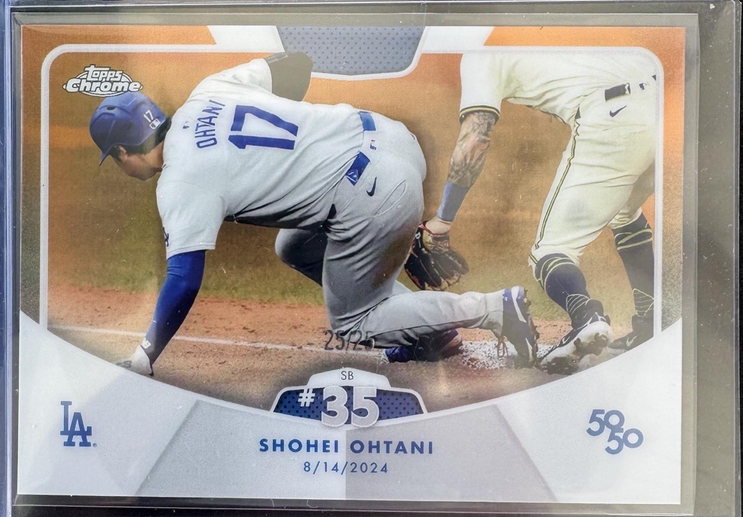 Shohei Ohtani [Orange Refractor] #SB16