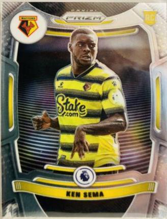 Ken Sema #263 Soccer Cards 2021 Panini Prizm Premier League