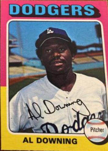 Al Downing #498 1975 O-Pee-Chee Baseball