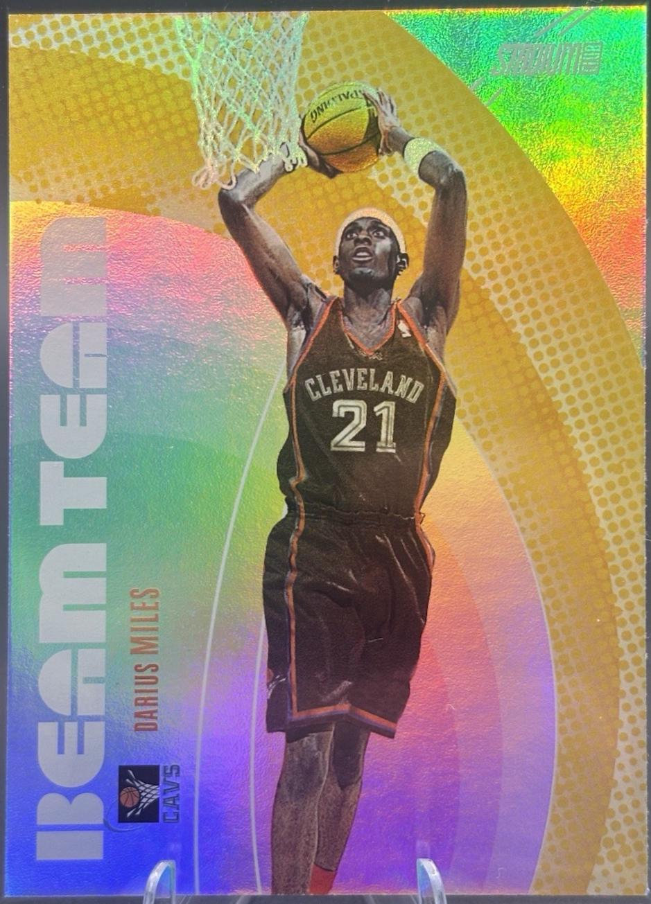 Darius Miles #BT5 Basketball Cards 2002 Stadium Club Beam Team