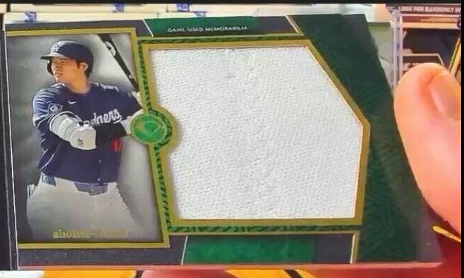 Shohei Ohtani #DR-SHO Baseball Cards 2024 Topps Diamond Icons Relic
