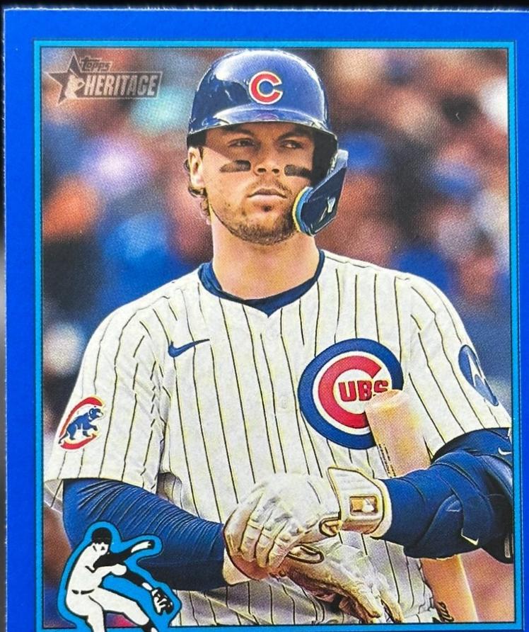 Nico Hoerner [Dark Blue Border] #52