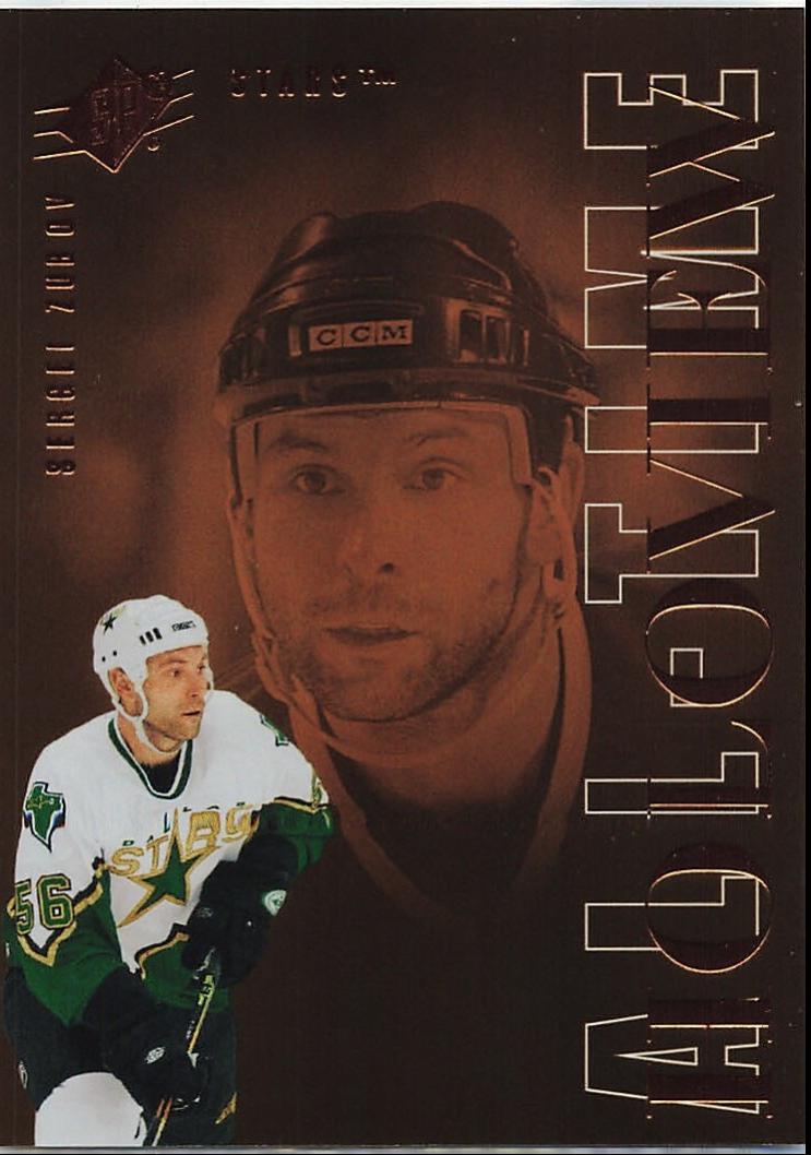 Sergei Zubov #ATG-SZ Hockey Cards 2024 SPx All-Time Holoview