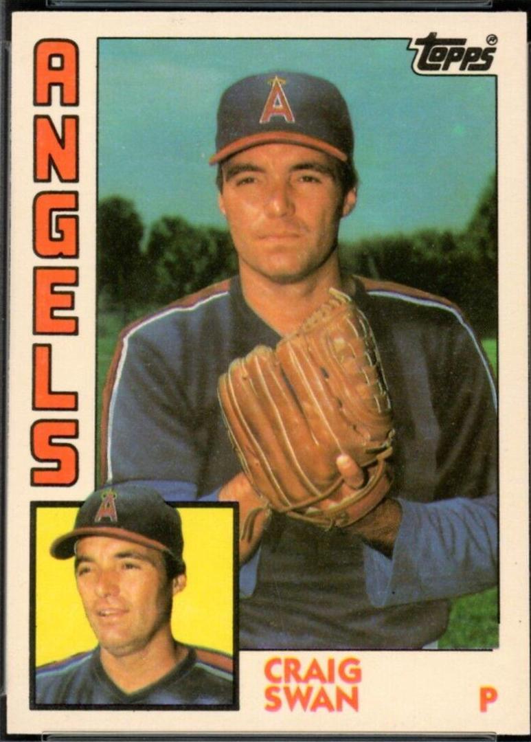 Craig Swan #116T Baseball Cards 1984 Topps Traded