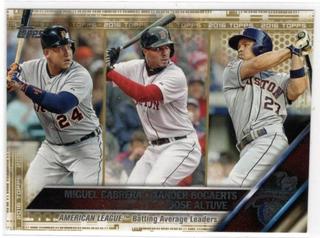 Jose Altuve / Miguel Cabrera / Xander Bogaerts
