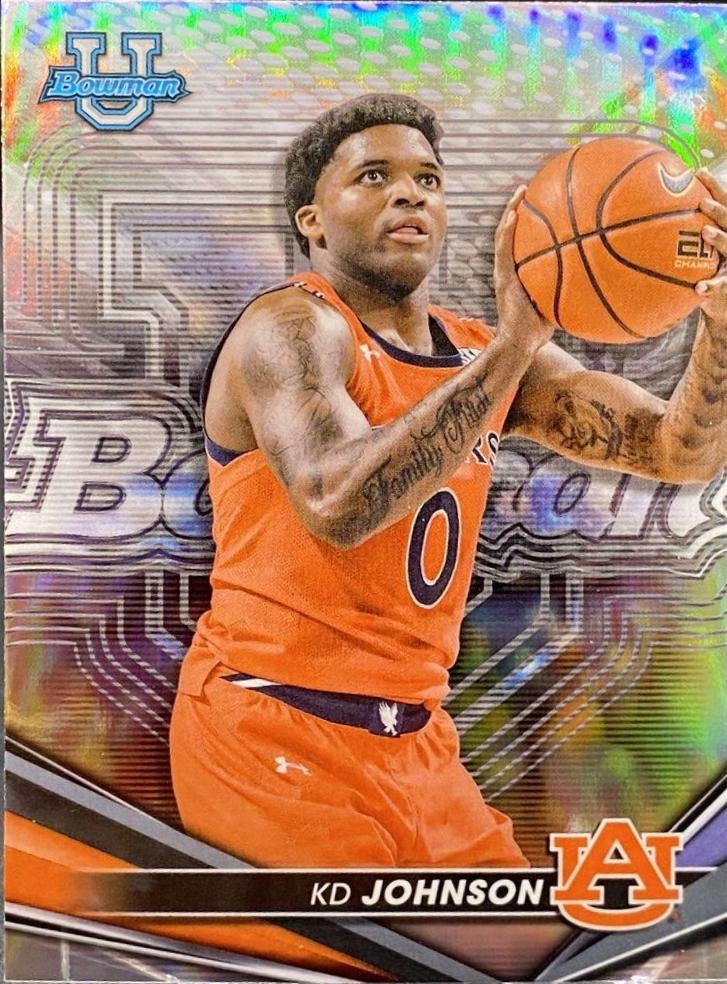 KD Johnson #78 2022-23 Bowman University Best Basketball