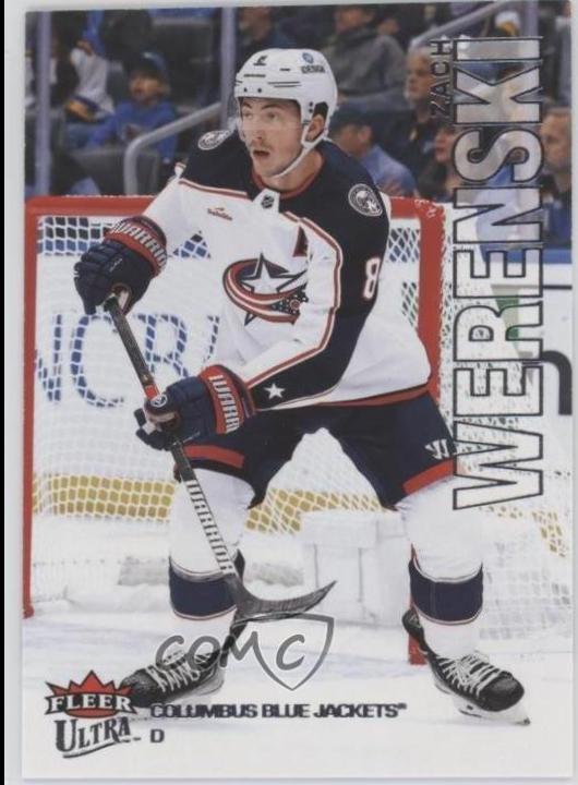 Zach Werenski #40 2022-23 Fleer Ultra Hockey