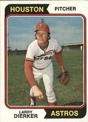 Larry Dierker #660 1974 Topps Baseball