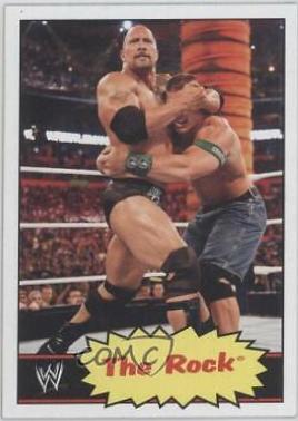The Rock #33 Wrestling Cards 2012 Topps Heritage WWE