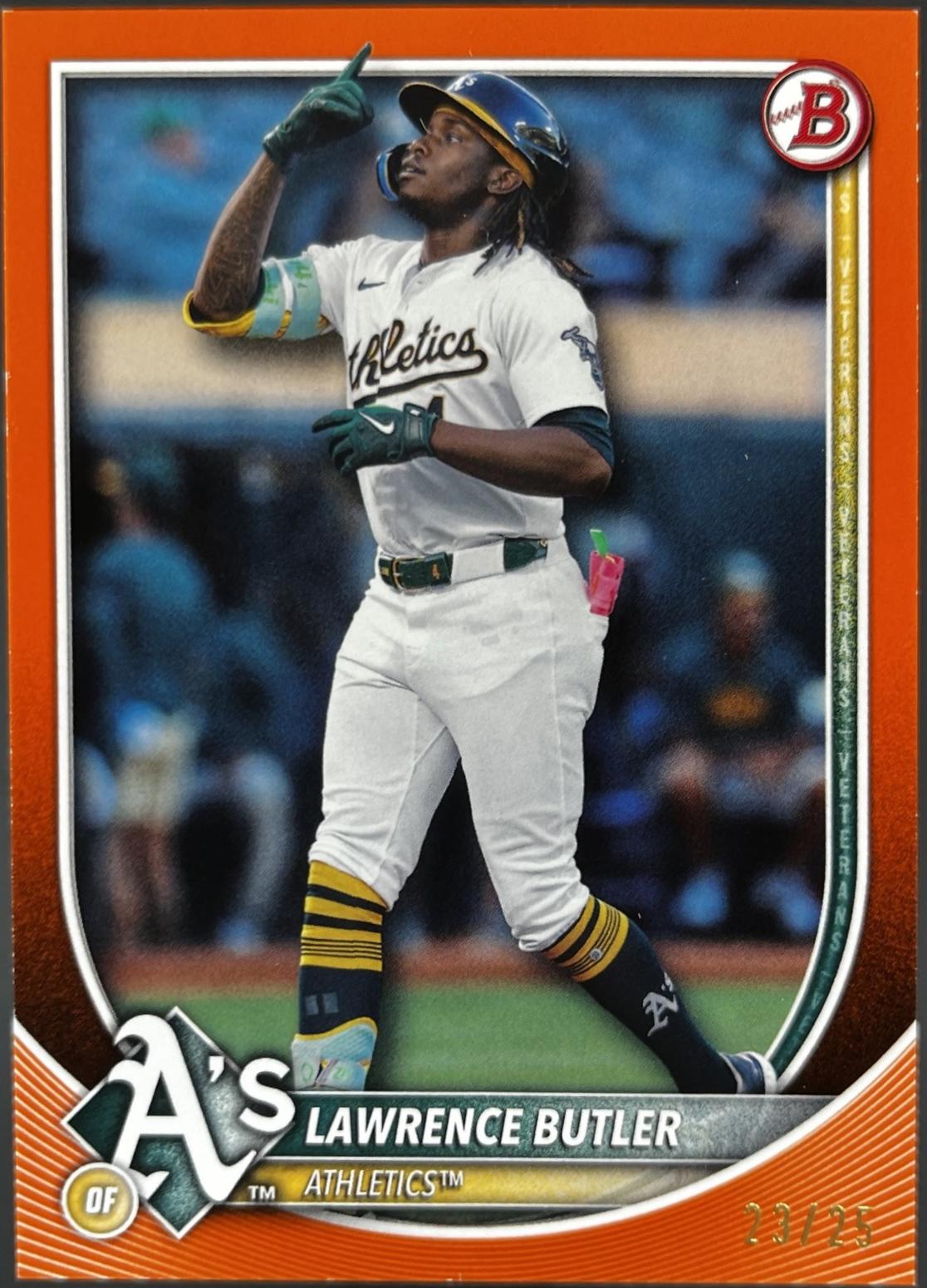 Lawrence Butler [Orange] #14 Prices | 2025 Bowman | Baseball Cards