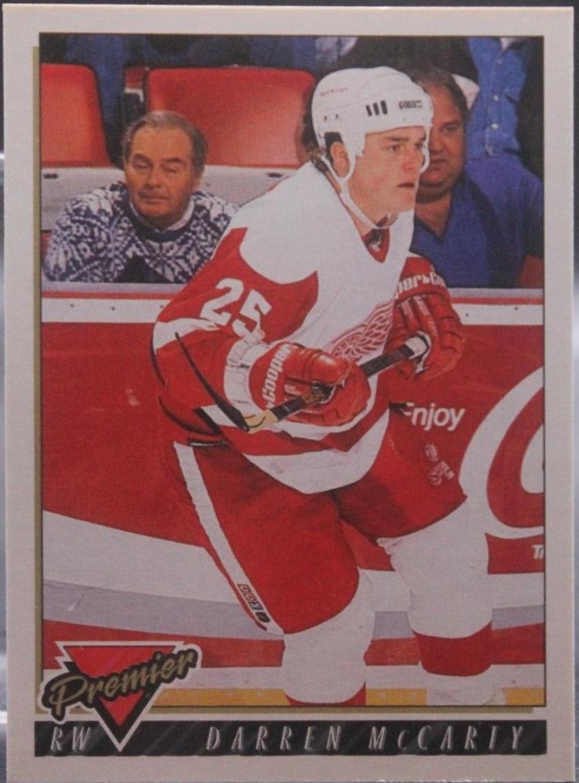 Darren McCarty #412 Hockey Cards 1993 O-Pee-Chee Premier