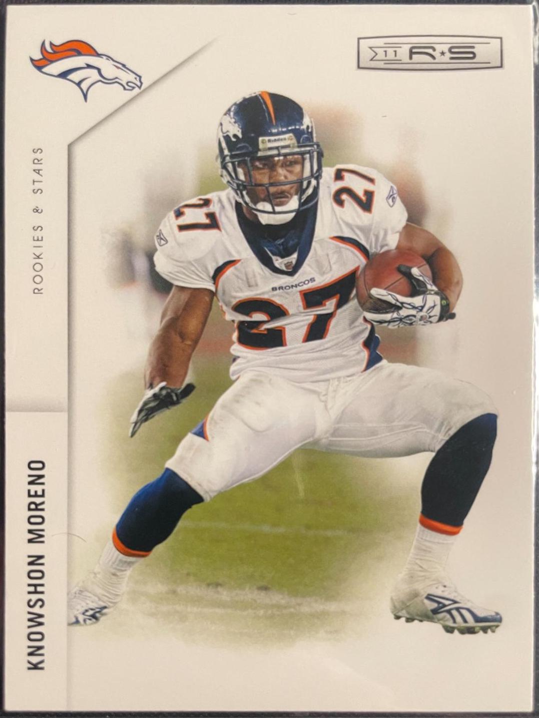 Knowshon Moreno #46 Football Cards 2011 Panini Rookies & Stars