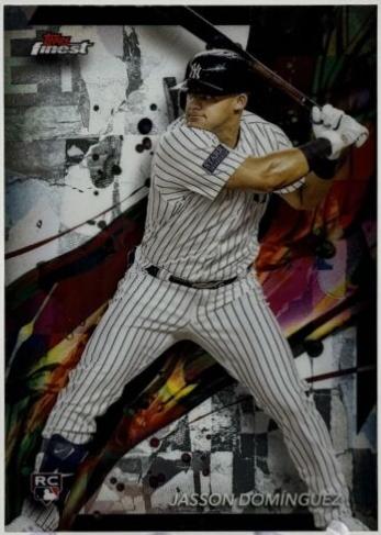 Jasson Dominguez #83 Baseball Cards 2024 Topps Finest