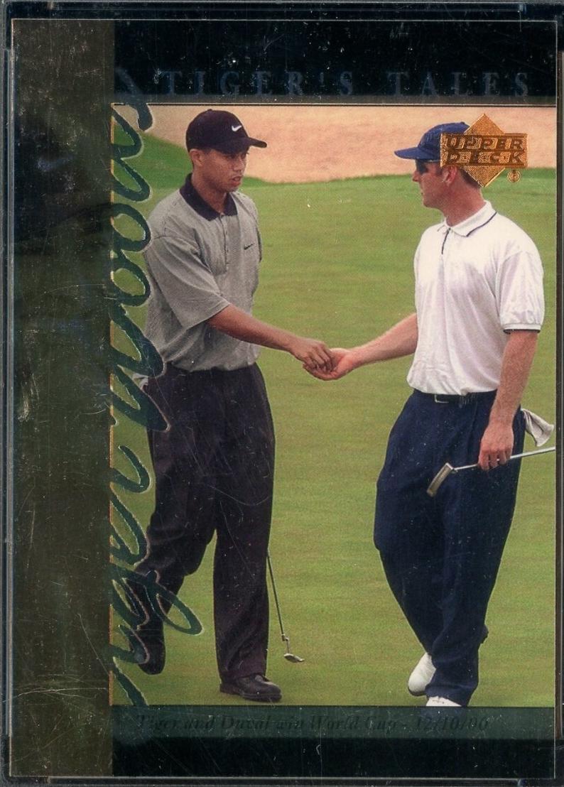 Tiger Woods #TT30 Golf Cards 2001 Upper Deck Tiger's Tales