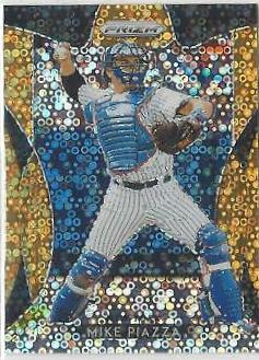 Mike Piazza [Neon Orange Donut Circles Prizm] #219