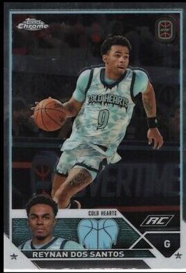 Reynan Dos Santos #80 Basketball Cards 2023 Topps Chrome Overtime Elite