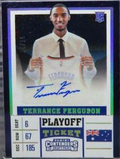 Terrance Ferguson International Ticket  Autograph