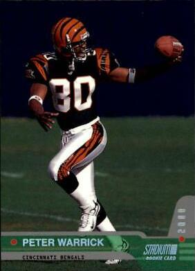 Peter Warrick #172 Football Cards 2000 Stadium Club
