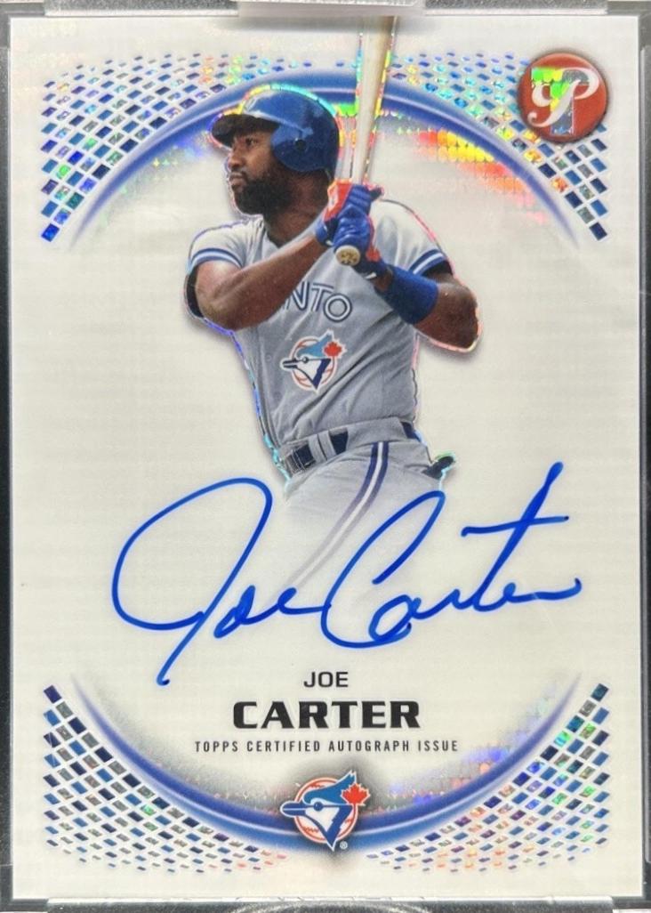 Joe Carter #PA-JCA 2026 Topps Pristine Baseball Pristine Autographs