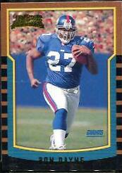 Ron Dayne #172 Football Cards 2000 Bowman