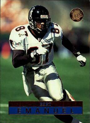 Bert Emanuel #6 Football Cards 1996 Ultra