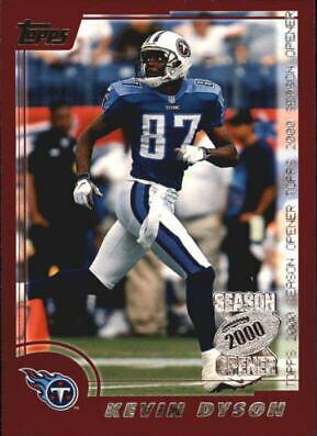 Kevin Dyson #57 2000 Topps Season Opener Football