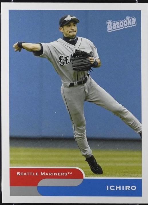 Ichiro #64B Baseball Cards 2004 Bazooka