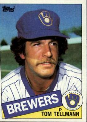 1985 Topps Tom Tellmann #112 card