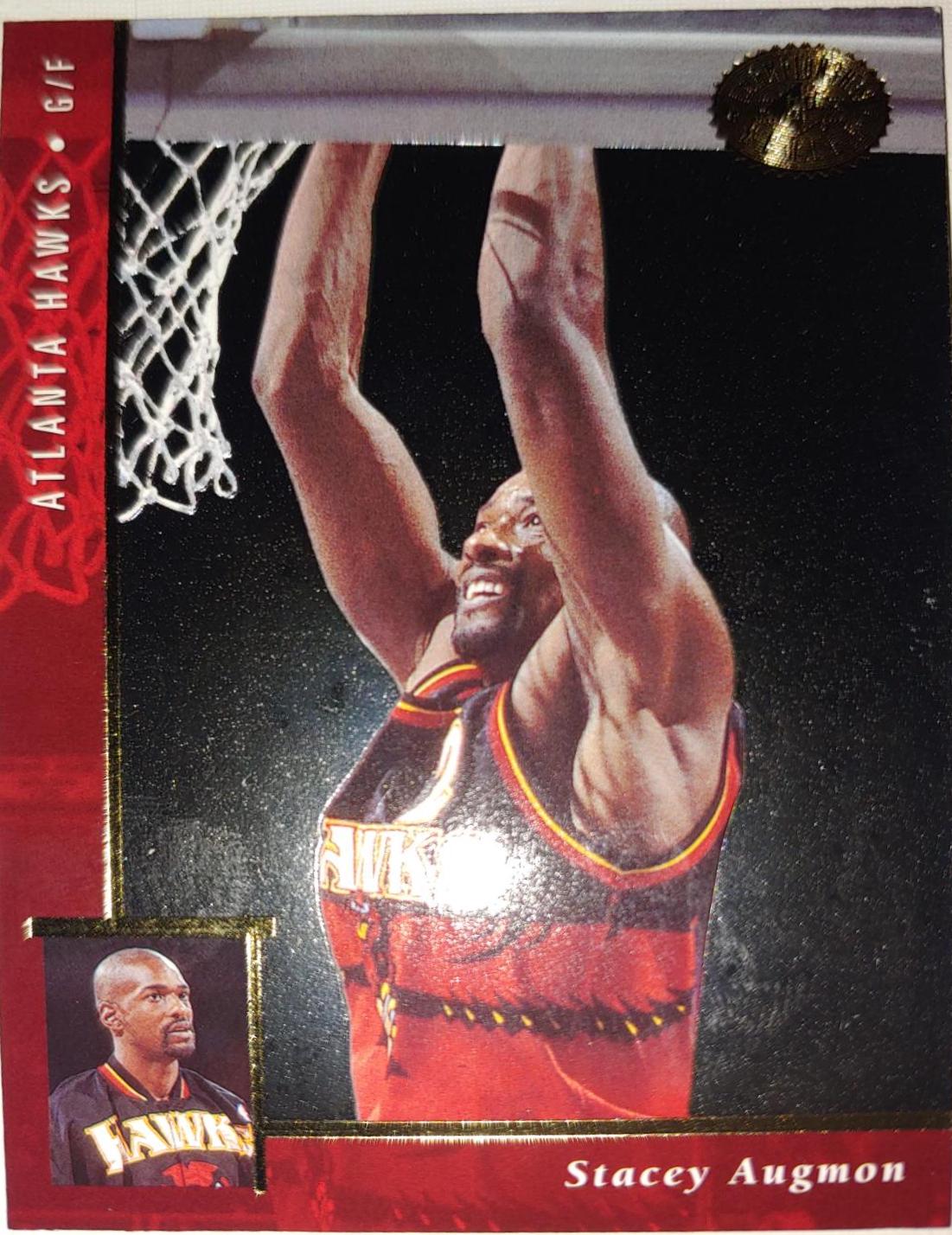 Stacey Augmon #1 Basketball Cards 1996 Upper Deck