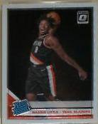 Nassir Little #154 Basketball Cards 2019 Panini Donruss Optic
