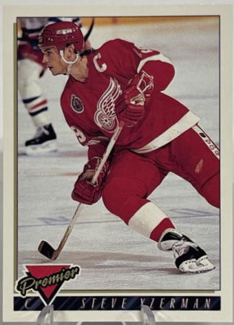 Steve Yzerman #280 Hockey Cards 1993 O-Pee-Chee Premier
